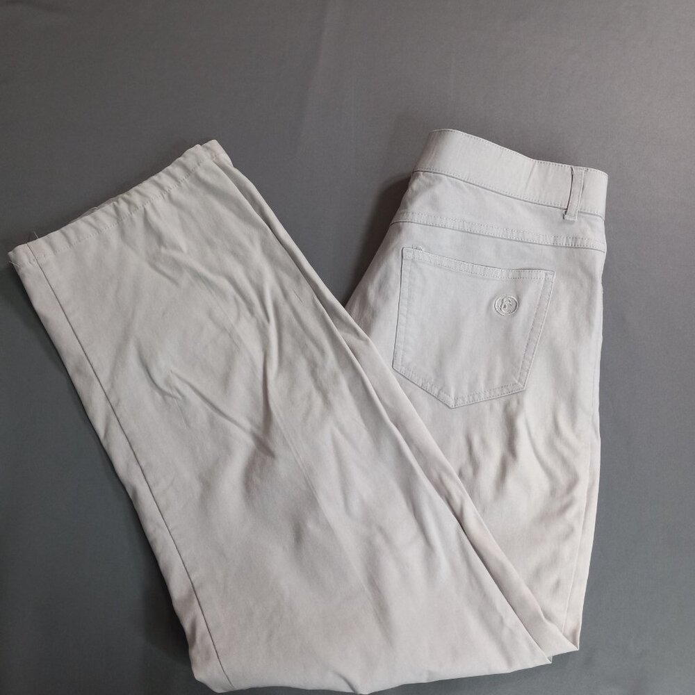 Simon Chang Women's Size 4 Straight Leg 5-Pocket Stretch Pants - Picture 13 of 14